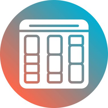 hesap makinesi simgesi vektör illüstrasyonu