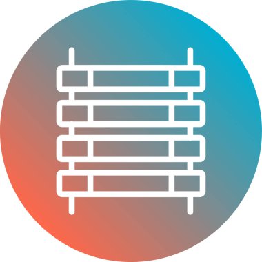 Modern eğitim ikonunun vektör illüstrasyonu