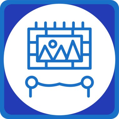 Seo ve mobil simge için vektör illüstrasyonu