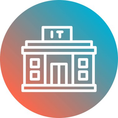 Vektör illüstrasyonu, modern simge biçimi