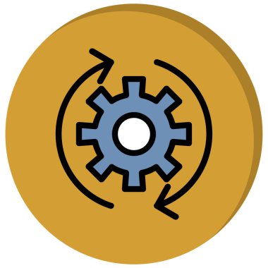 seo modern simgesinin vektör illüstrasyonu