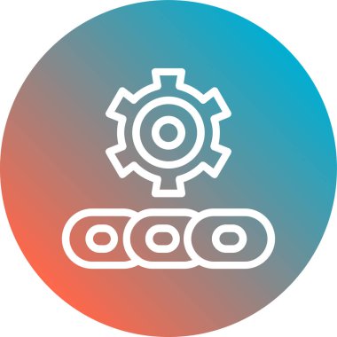 seo modern simgesinin vektör illüstrasyonu