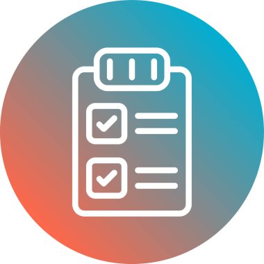 vektör denetimi simgesi, vektör illüstrasyonu