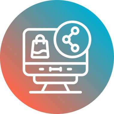 veri analiz vektörü simgesi modern basit illüstrasyon, tasarım için izole edilmiş vektör