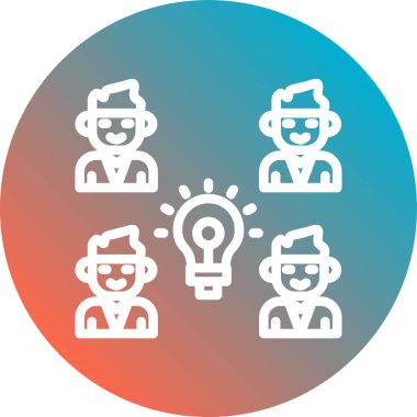 seo modern simgesinin vektör illüstrasyonu