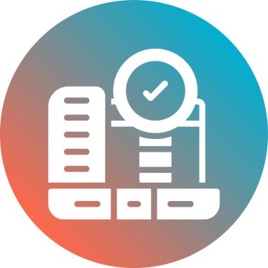 veri analizi izli vektör simgesi düzenlenebilir illüstrasyon fy