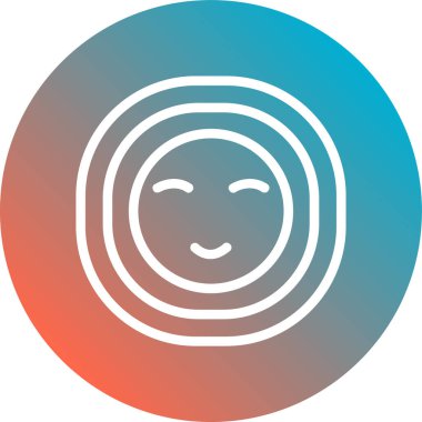 Bir kadının vektör illüstrasyonu