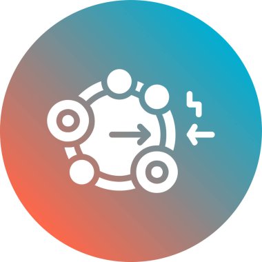 seo modern simgesinin vektör illüstrasyonu