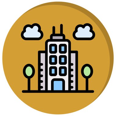 Modern illüstrasyon vektör simgesi oluşturma