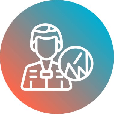 seo modern simgesinin vektör illüstrasyonu