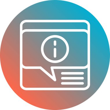 Belge simgesinin vektör illüstrasyonu