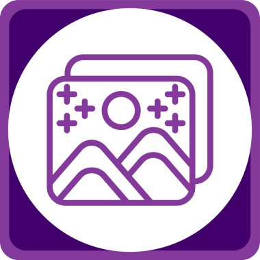 Vektör illüstrasyonu, simge ögesi biçimi