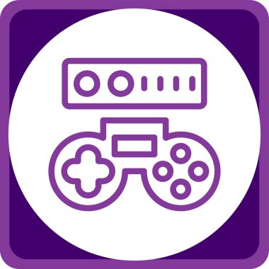 Oyun sahası. Web simgesi basit illüstrasyon