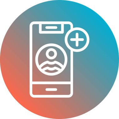 su seviyesi çizgi çember vektör simgesi tasarımı