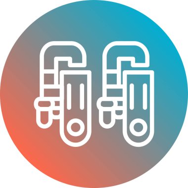 Vektör illüstrasyonu, simge ögesi arkaplanı