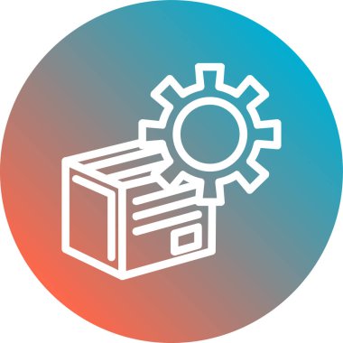 seo modern simgesinin vektör illüstrasyonu