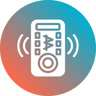 Modern oto tamir simgesinin vektör illüstrasyonu