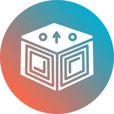 seo modern simgesinin vektör illüstrasyonu