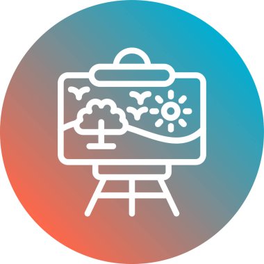 Web için vektör illüstrasyonu, simge ögesi biçimi