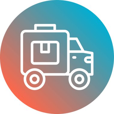 Düz vektör simgesi