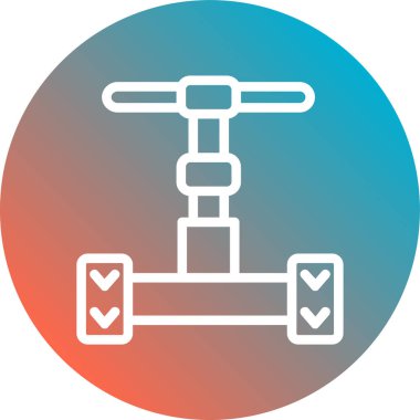 Modern b 'nin vektör illüstrasyonu eksik simgesi