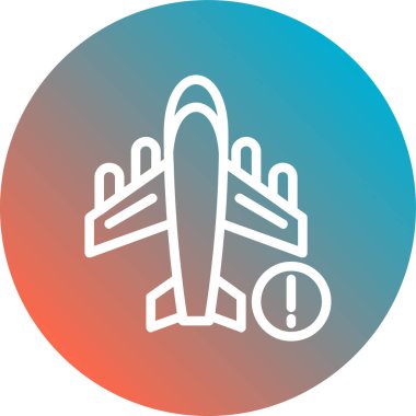 uçak vektör dairesi tasarımı