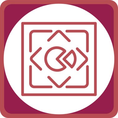 seo modern simgesinin vektör illüstrasyonu