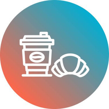 Kahve fincanı. Basit tasarım