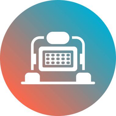 Modern b 'nin vektör illüstrasyonu eksik simgesi