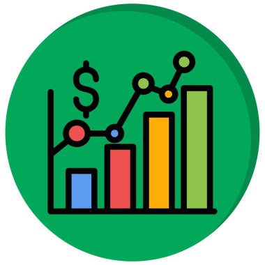 Grafik. Web simgesi basit illüstrasyon