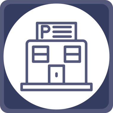 Belge simgesinin vektör illüstrasyonu