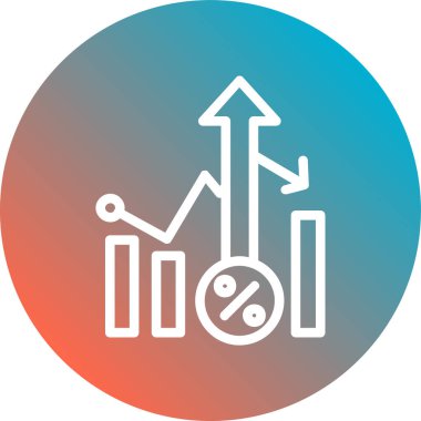 vektör pasta çizelgesi simgesi