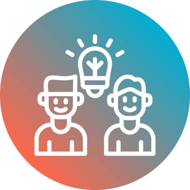 Takım simgesi soyut grupta izole edildi