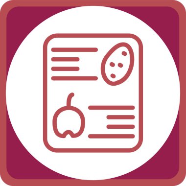 iş ve ofis simgesi vektör illüstrasyonu