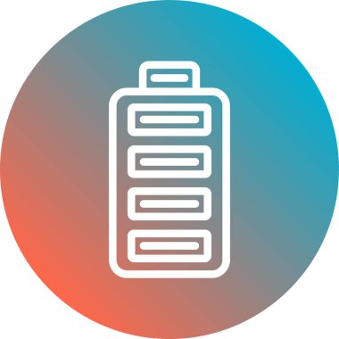 pil vektör illüstrasyonu