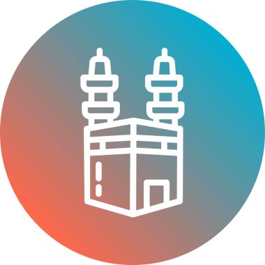 Modern eğitim ikonunun vektör illüstrasyonu