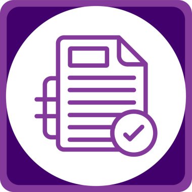 Pano simgesi vektör illüstrasyonu