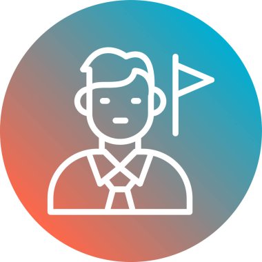 Vektör illüstrasyonu, simge ögesi arkaplanı