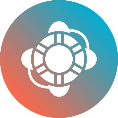 Modern simgenin vektör illüstrasyonu