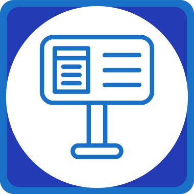 Belge simgesinin vektör illüstrasyonu