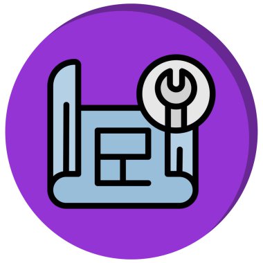 Anahtar. Web simgesi basit illüstrasyon