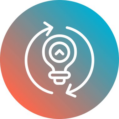 Modern simgenin vektör illüstrasyonu