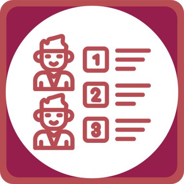 Bir grup insanın vektör çizimi