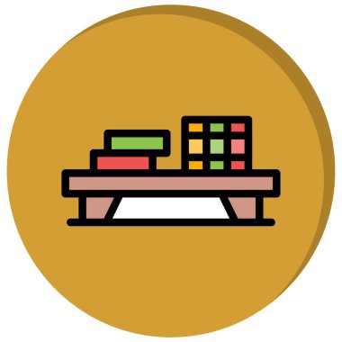 Bir kitabın vektör illüstrasyonu