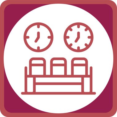 Modern simgenin vektör illüstrasyonu