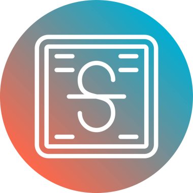 Uygulama simgesinin vektör illüstrasyonu