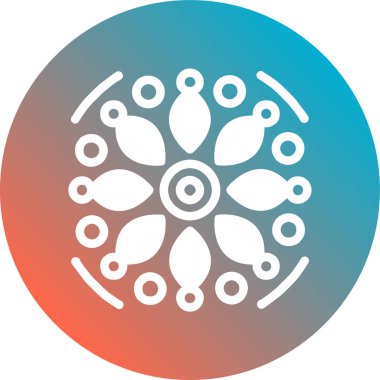 Güzel bir çiçek arkaplanının vektör çizimi