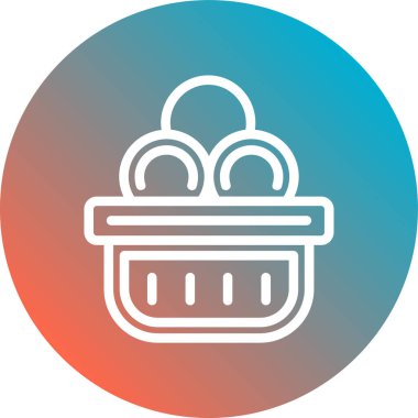 kek vektör resimleme simgesi