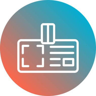 Modern simgenin vektör illüstrasyonu