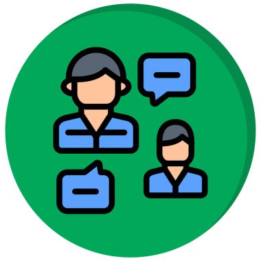 İş adamları. Basit tasarım